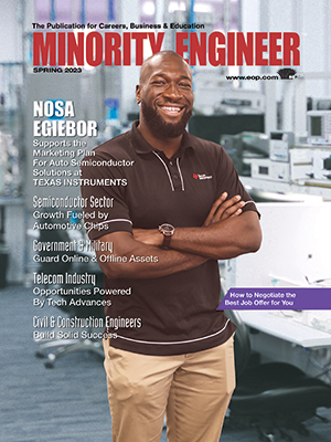 Minority Engineer magazine cover